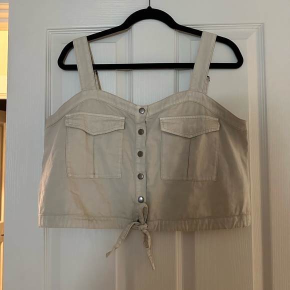 Free People We The Free Palm Desert Cotton Crop Top - Picture 6 of 11